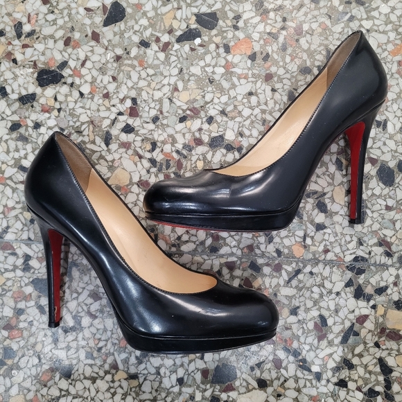 Christian Louboutin Shoes - Christian Louboutin Black and Red Stiletto Heels